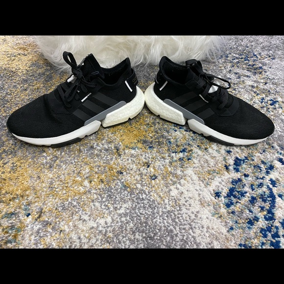Black Adidas POD-S3.1 Athletic Shoes - Picture 3 of 8
